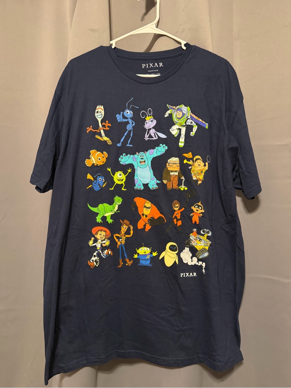 Pixar Characters Mens Size XL